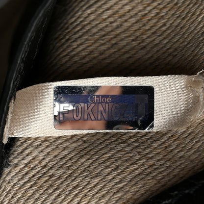 Chloe Grained Calfskin Small Marcie Saddle Bag Black 6 of 11