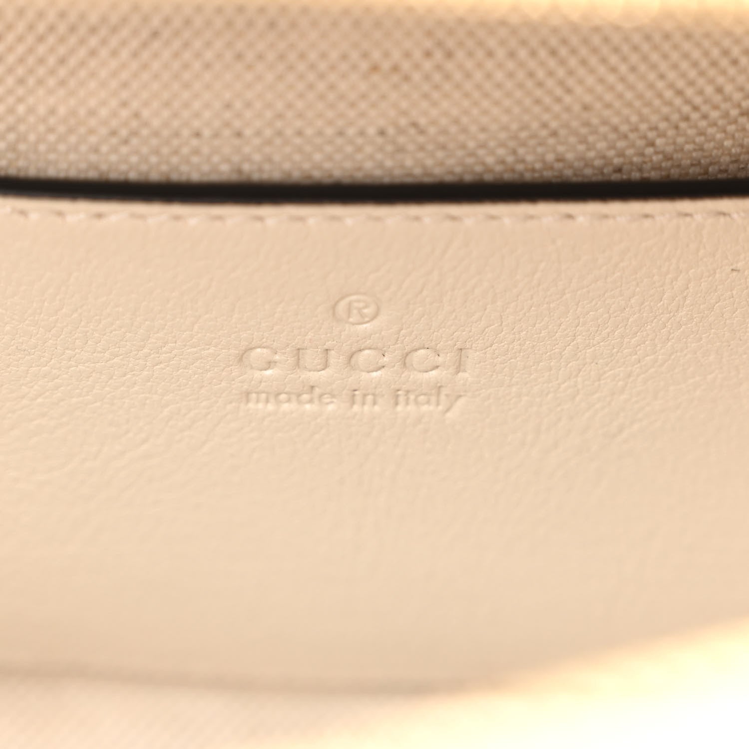 Gucci Sakai Be Green Calfskin Diagonal Stitched Blondie Top Handle Bag Mystic White 6 of 10