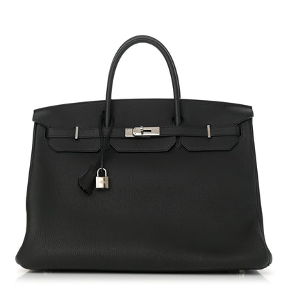 Hermes Togo Birkin 40 Black 1 of 14