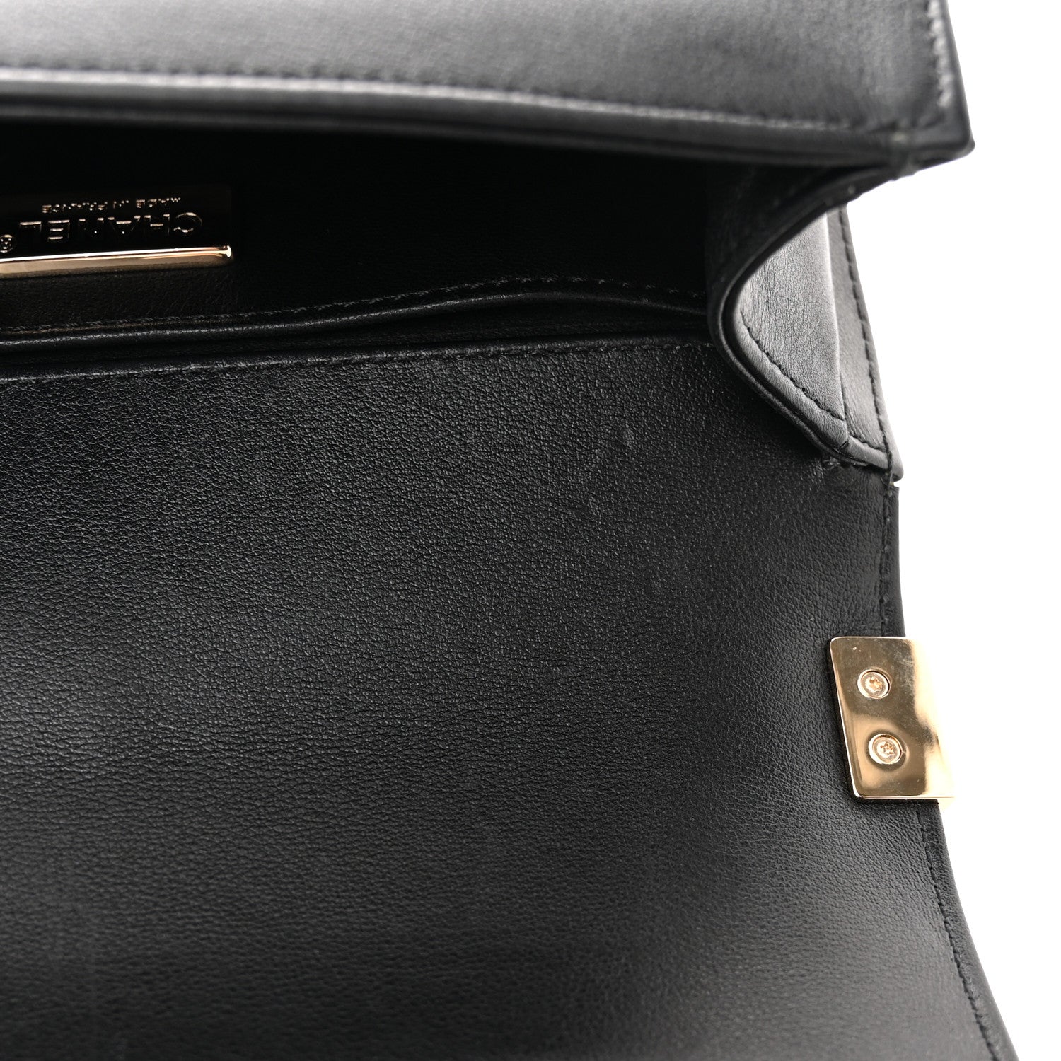 Chanel Galuchat Stingray Small Boy Flap Black 12 of 12