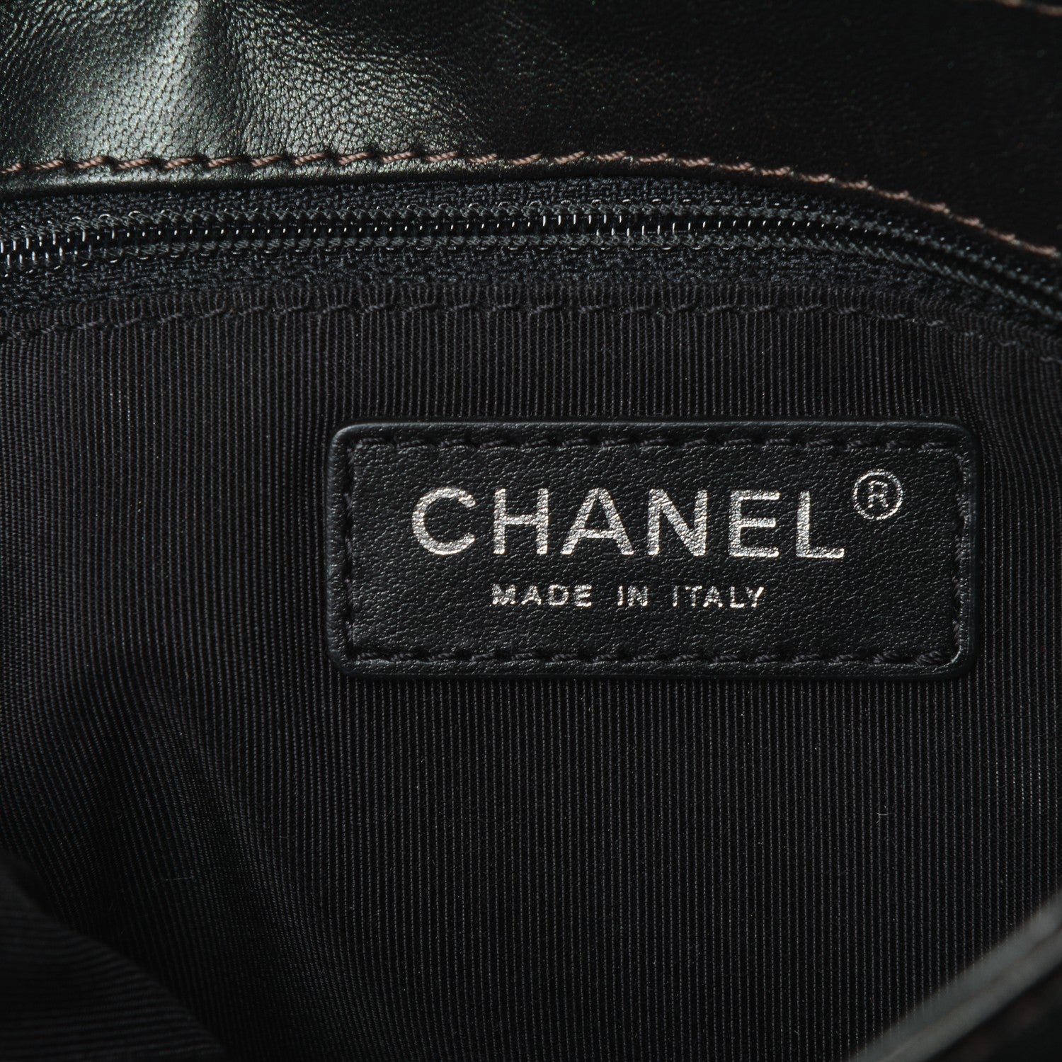 Chanel Metallic Goatskin Quilted Small Rock In Rome Flap Charcoal 14 of 16