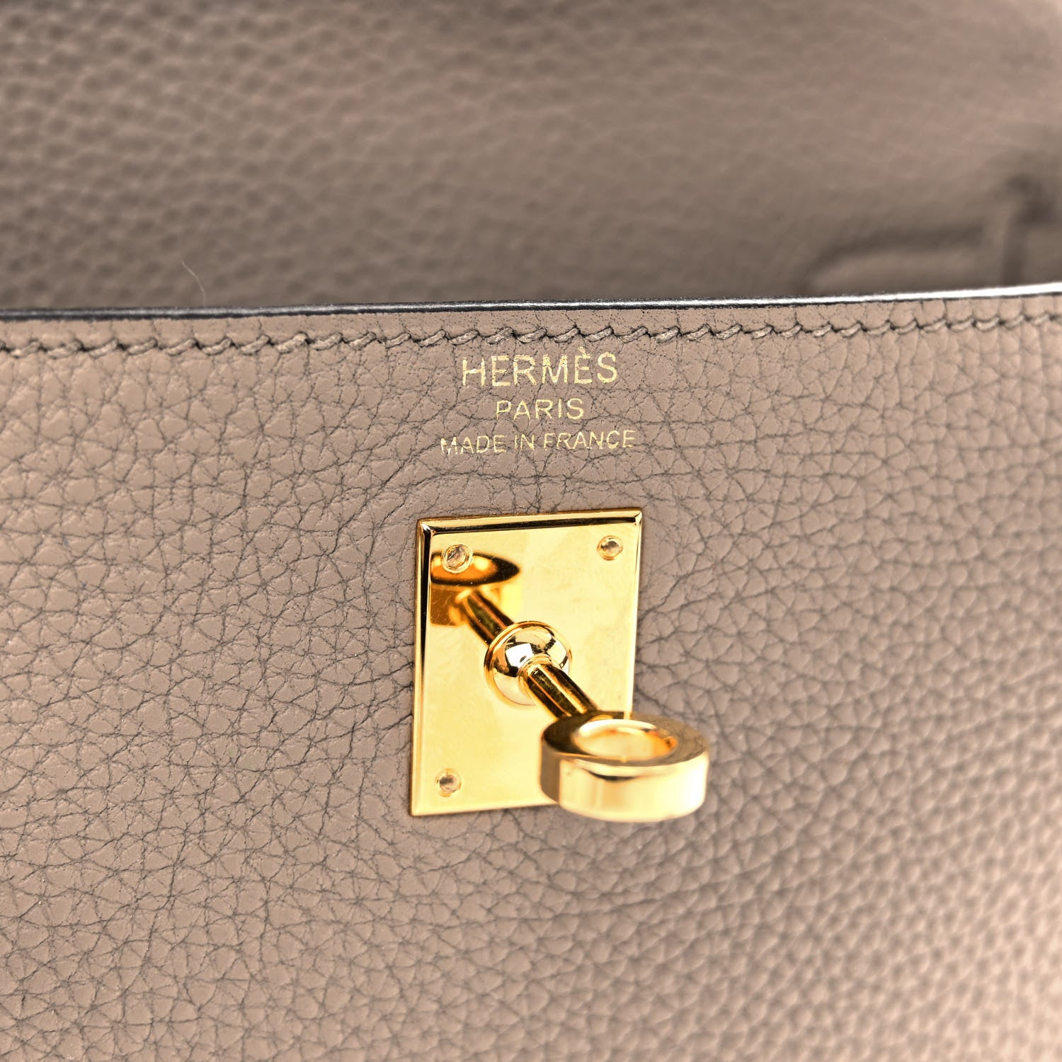 Hermes Togo Kelly Retourne 25 Gris Asphalte 6 of 9