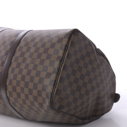 Louis Vuitton Damier Ebene Keepall 50 6 of 9