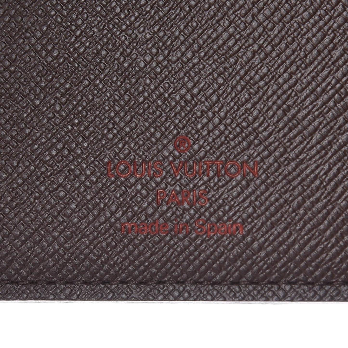 Damier Ebene Desk Agenda Cover