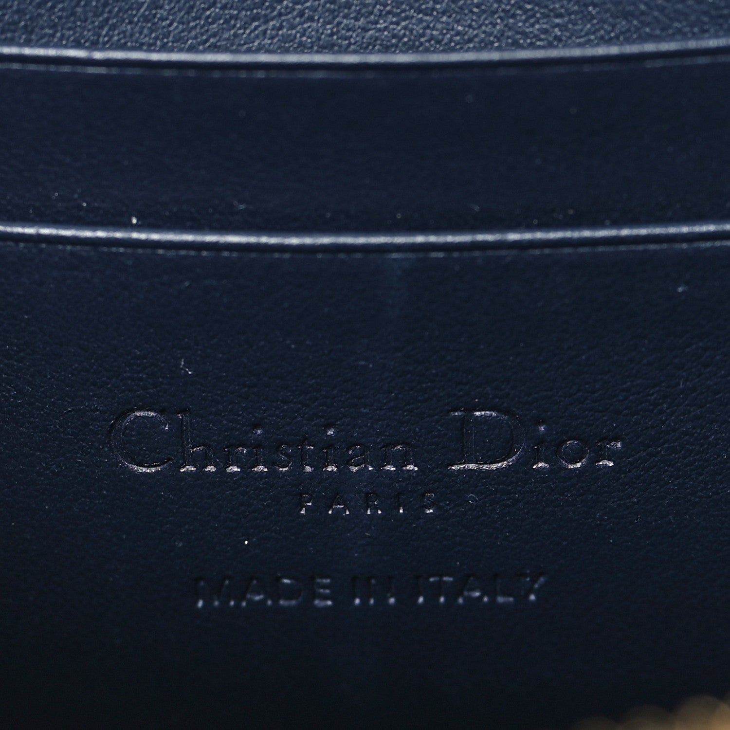Christian Dior Calfskin I Love Paris Phone Holder Blue Red 6 of 9