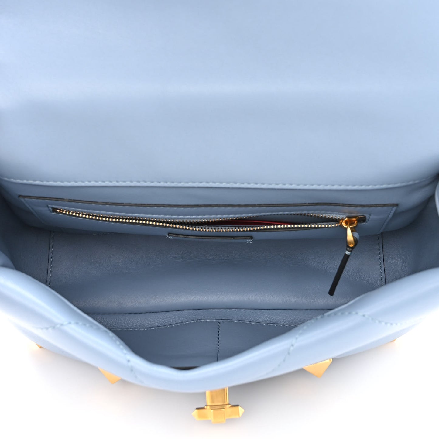 Nappa Medium Roman Stud Shoulder Bag Niagara