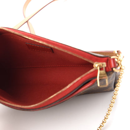 Louis Vuitton Monogram Pallas Clutch Cherry 6 of 13