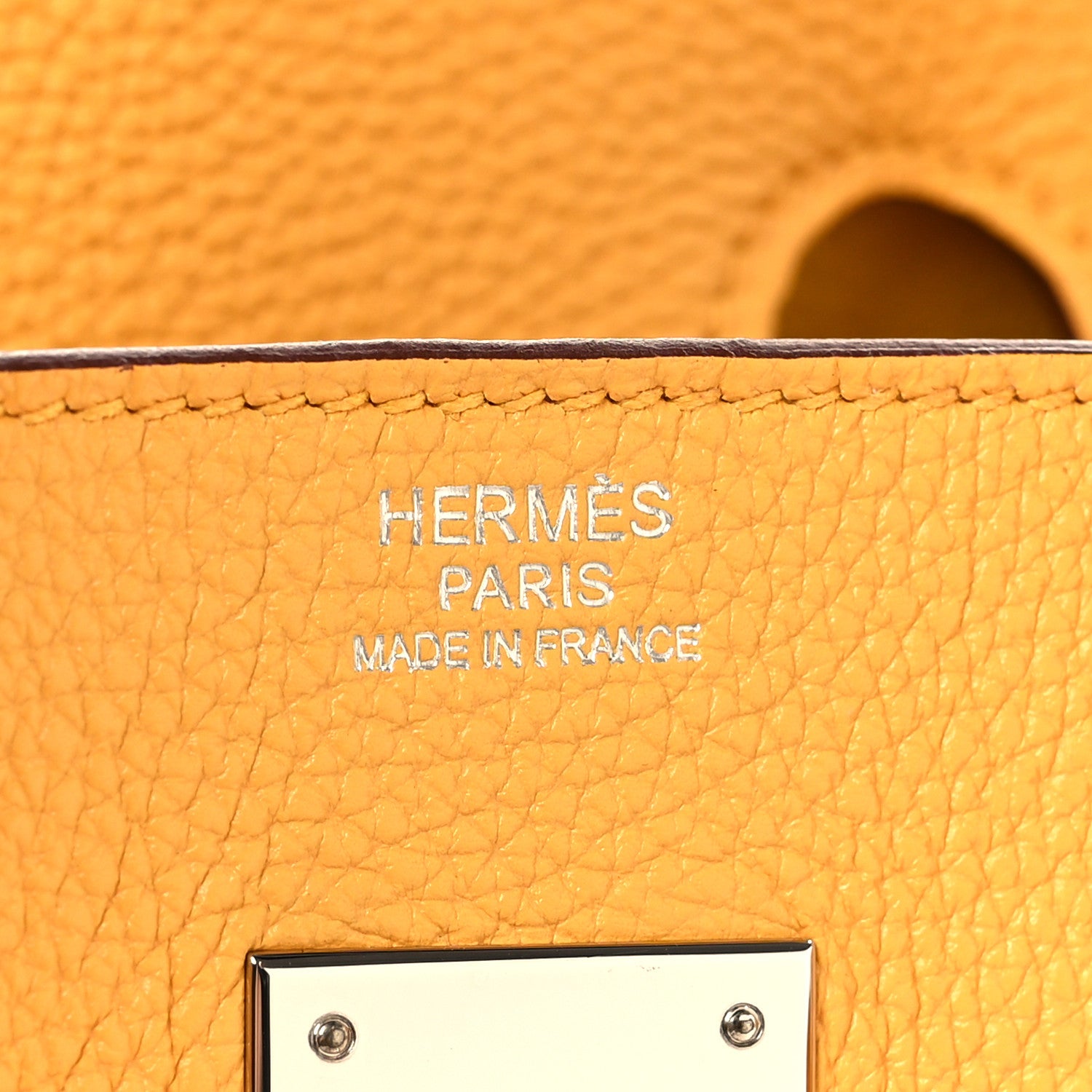 Hermes Togo BIRKIN 30 Soleil 6 of 11
