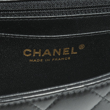 Chanel Lambskin Mini Square Flap Black 7 of 8