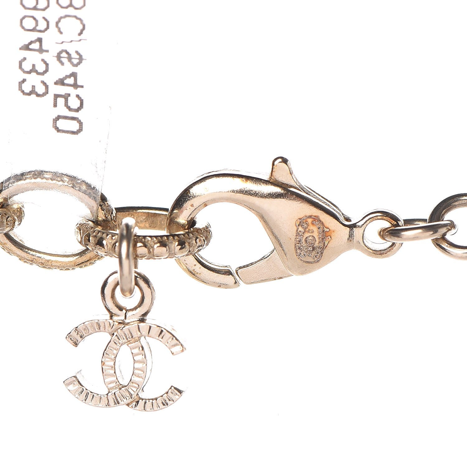 Chanel Chain Sheep CC Necklace Gold 5 of 6