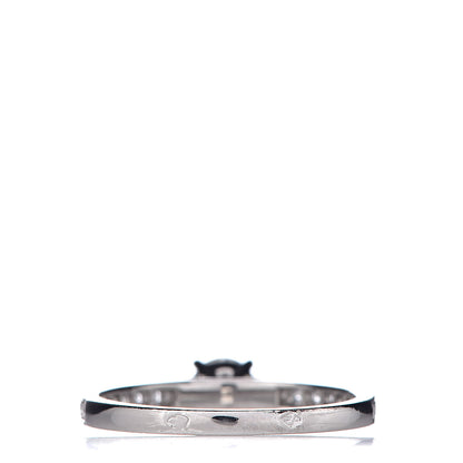 Van Cleef & Arpels Platinum Diamond .32ct Romance Solitaire Ring 49 4.75 4 of 6