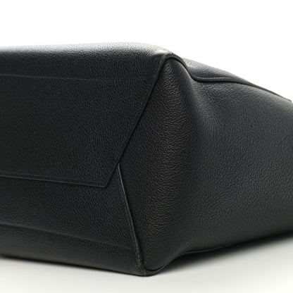 Celine Soft Grained Calfskin Sangle Bucket Bag Black 9 of 9
