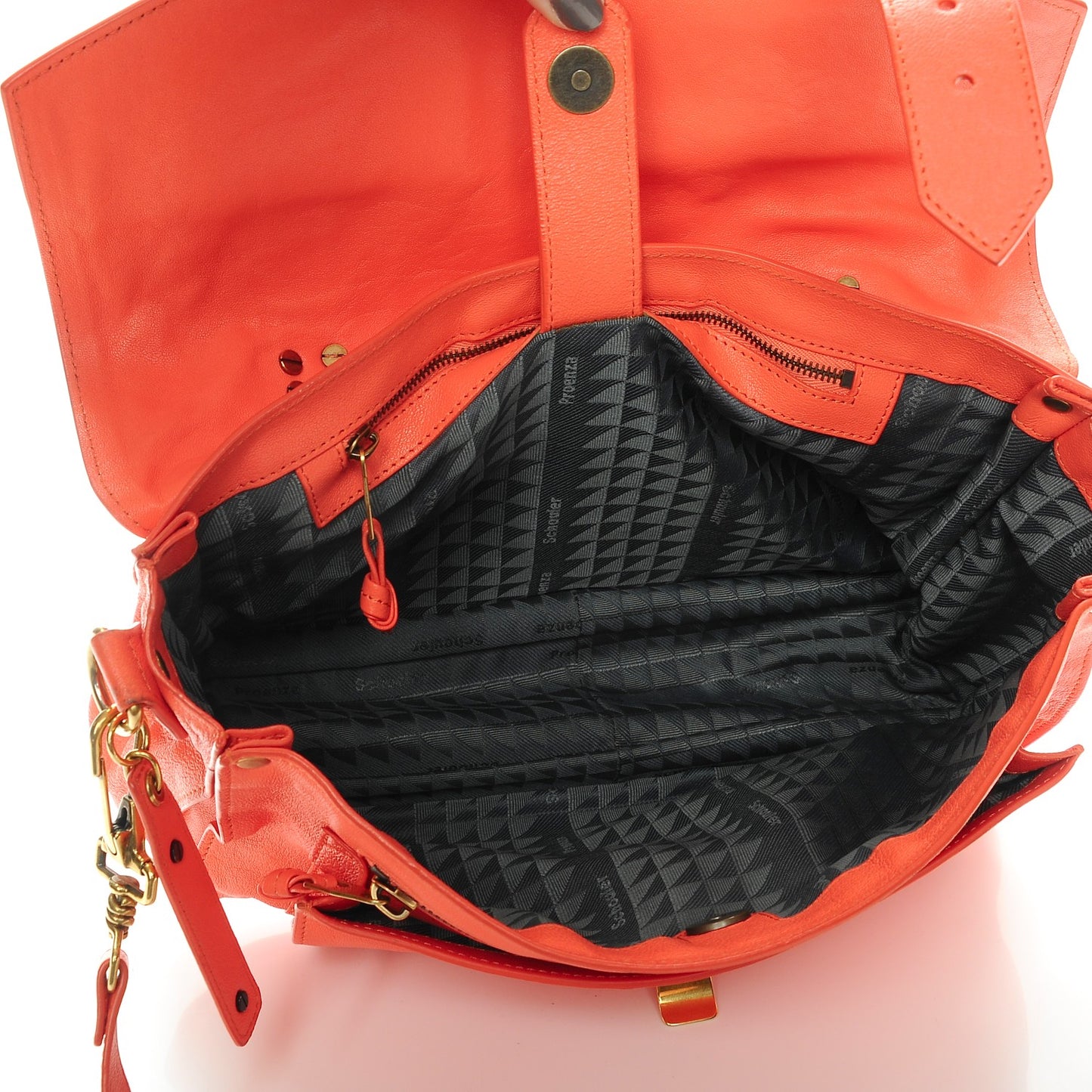 Lambskin Medium PS1 Satchel Grapefruit