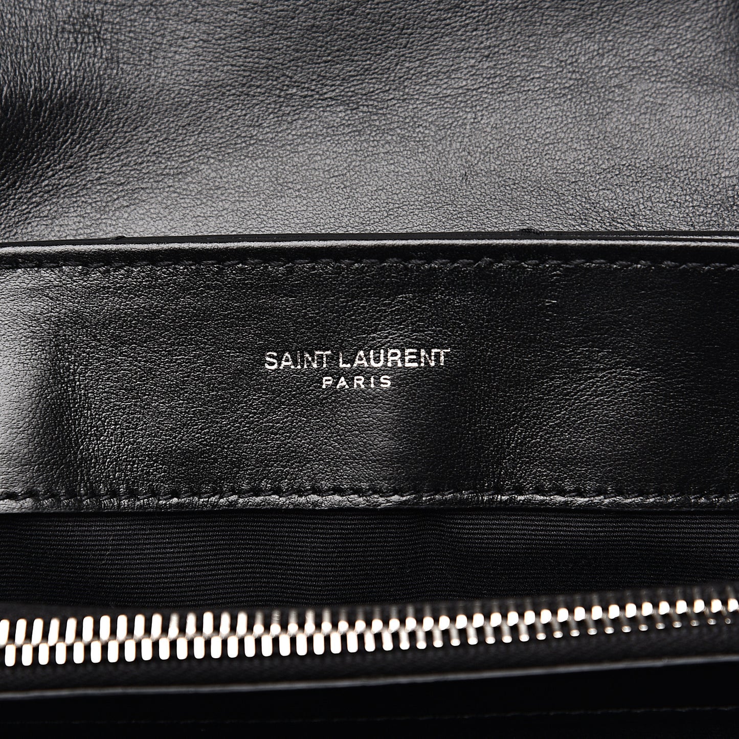 Calfskin Y Quilted Monogram Small Loulou Chain Satchel Black
