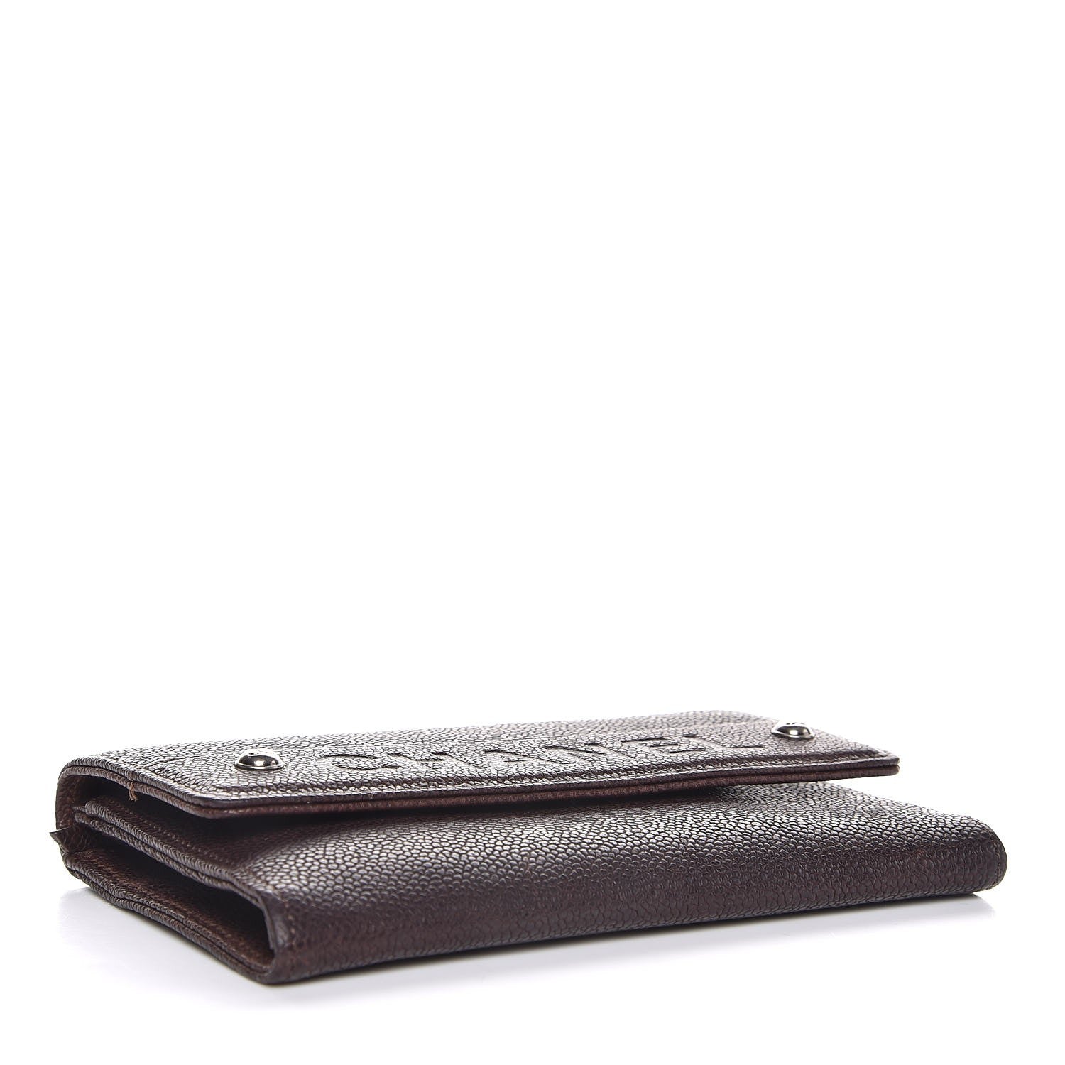 Chanel Caviar Outdoor Ligne Wallet Brown 4 of 11