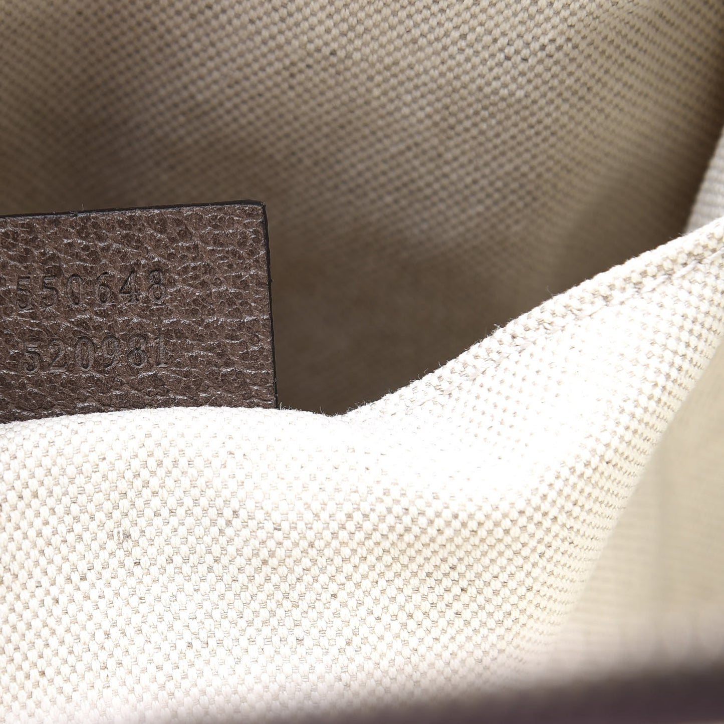 Soft GG Supreme Monogram Textured Dollar Calfskin Web Ophidia Pouch Pocket Belt Bag Beige Ebony New Acero Black