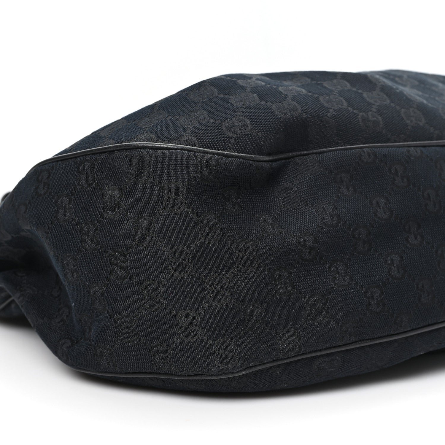 Gucci Monogram Medium Sukey Hobo Black 9 of 12