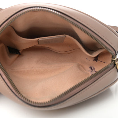 Gucci Calfskin Matelasse GG Marmont Belt Bag 85 34 Porcelain Rose 5 of 11