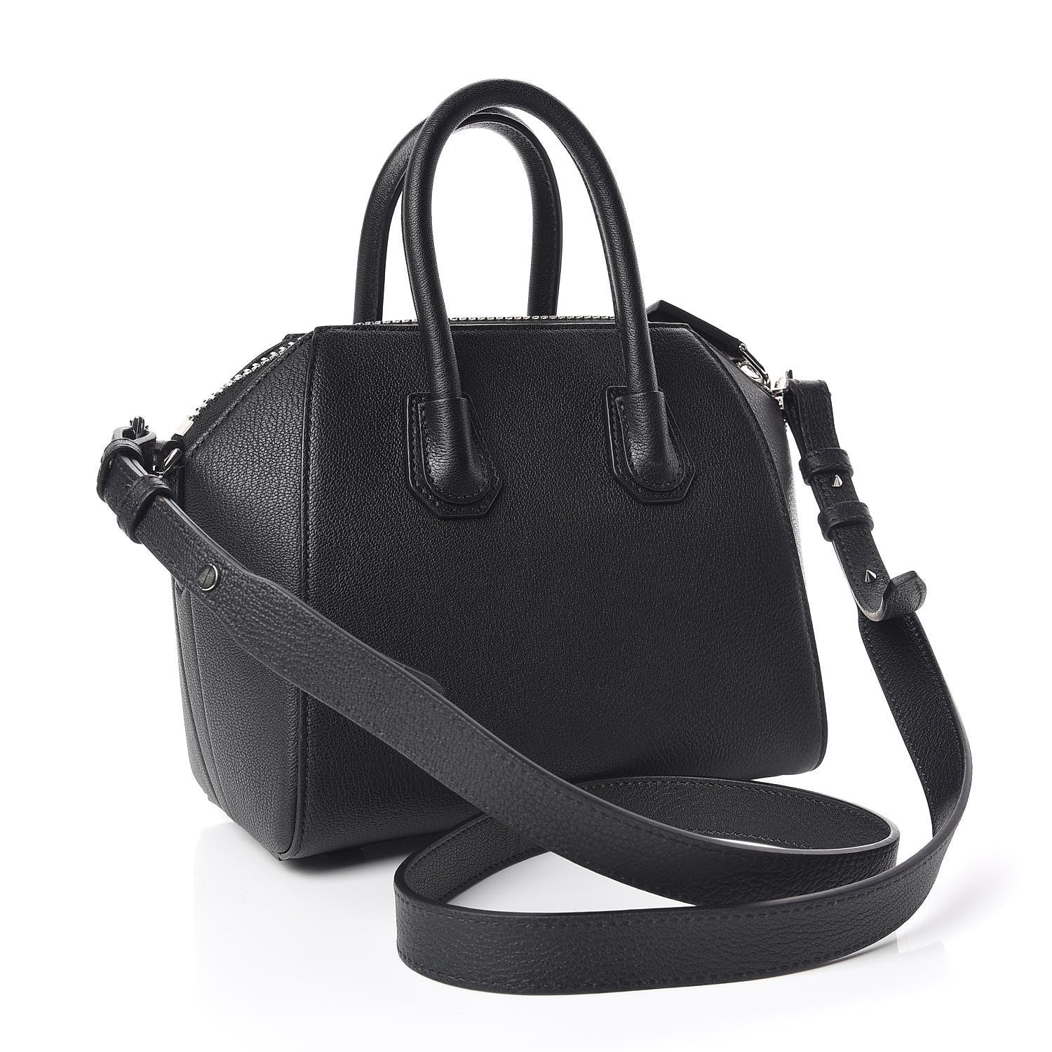 Givenchy Sugar Goatskin Mini Antigona Black 3 of 9