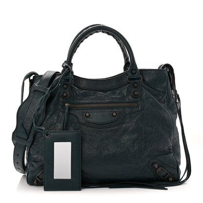 Balenciaga Agneau Classic Hardware Velo Vert Pinede 3 of 11