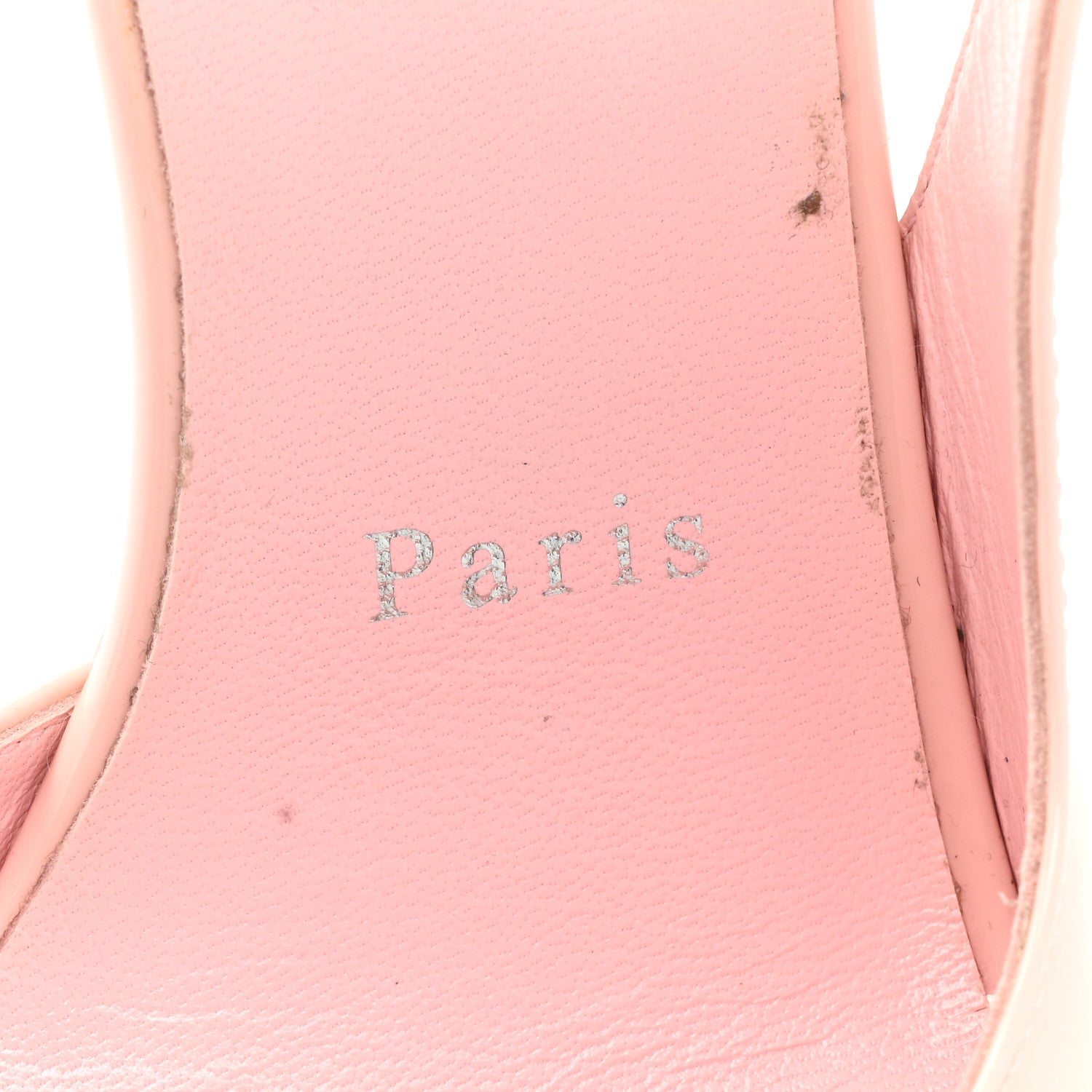 Christian Louboutin Patent So Jenlove 100 Pumps 36.5 Rosy 8 of 17