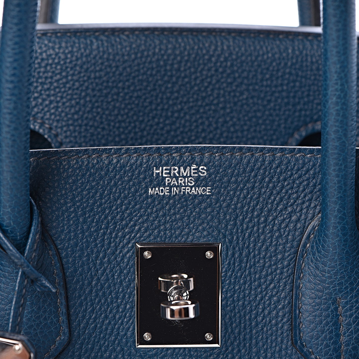 Togo Birkin 35 Bleu De Prusse