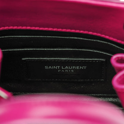 Saint Laurent Calfskin Toy Sac De Jour Electric Pink 6 of 6