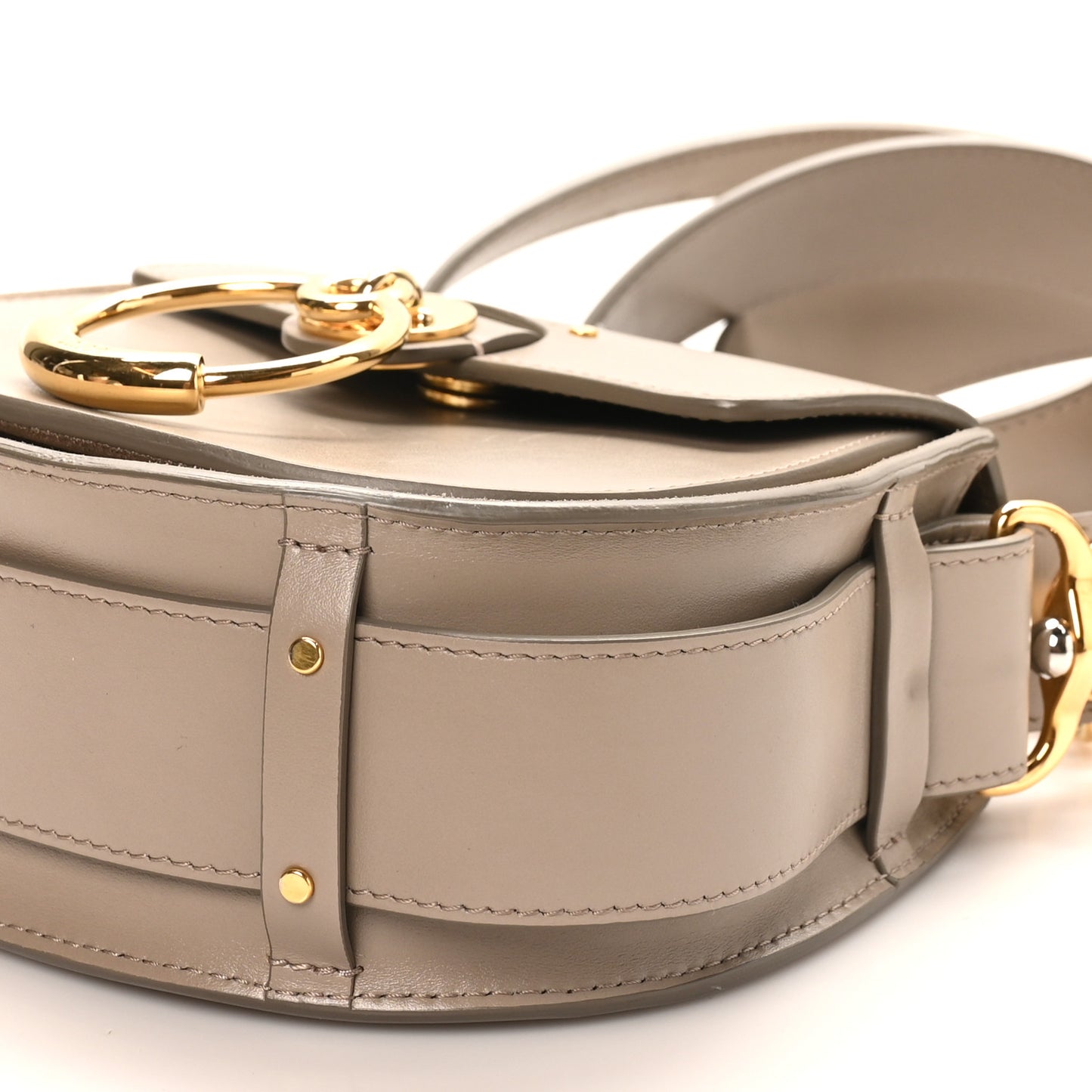 Calfskin Small Tess Bag Motty Grey