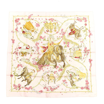 Hermes Silk Les Petits Princes Scarf 90 1 of 4