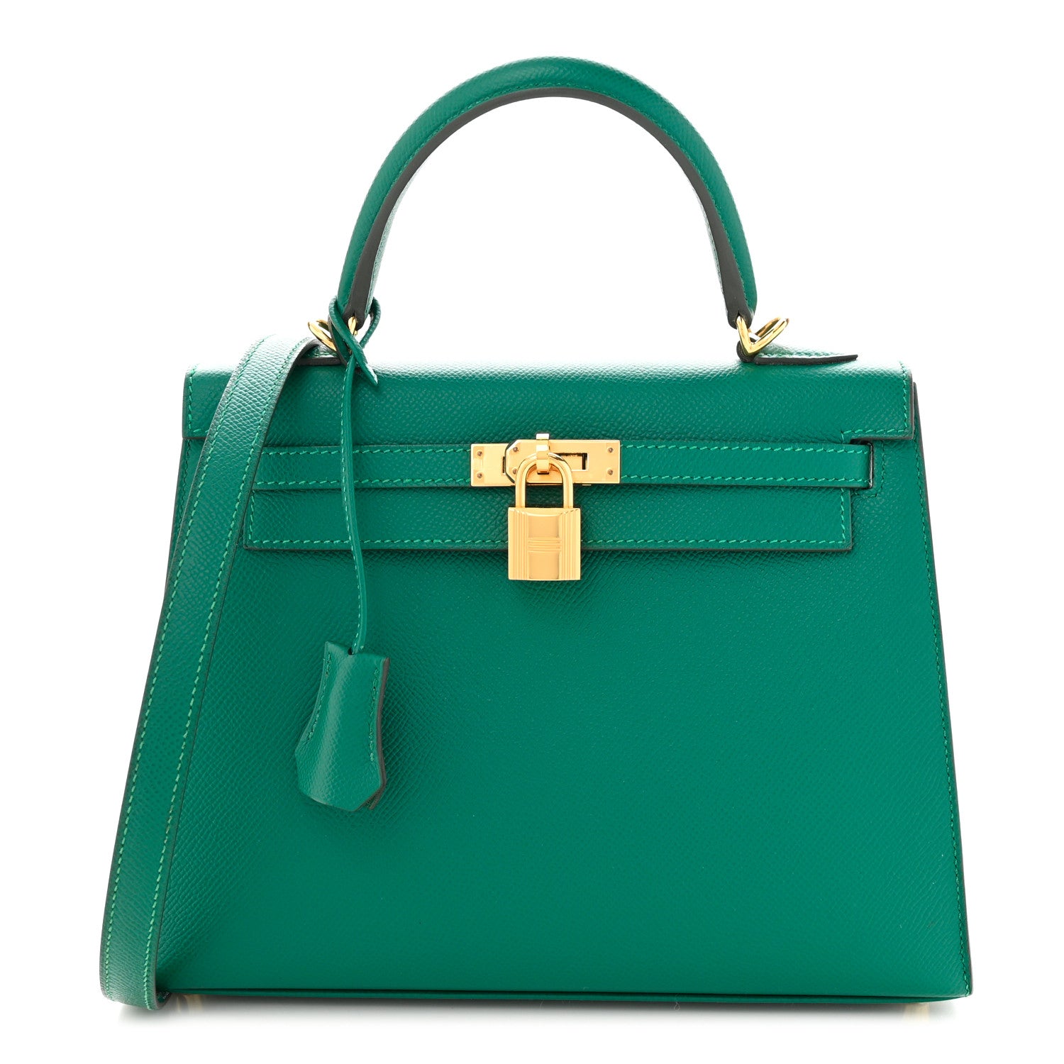 Hermes Epsom Kelly Sellier 25 Malachite 1 of 10