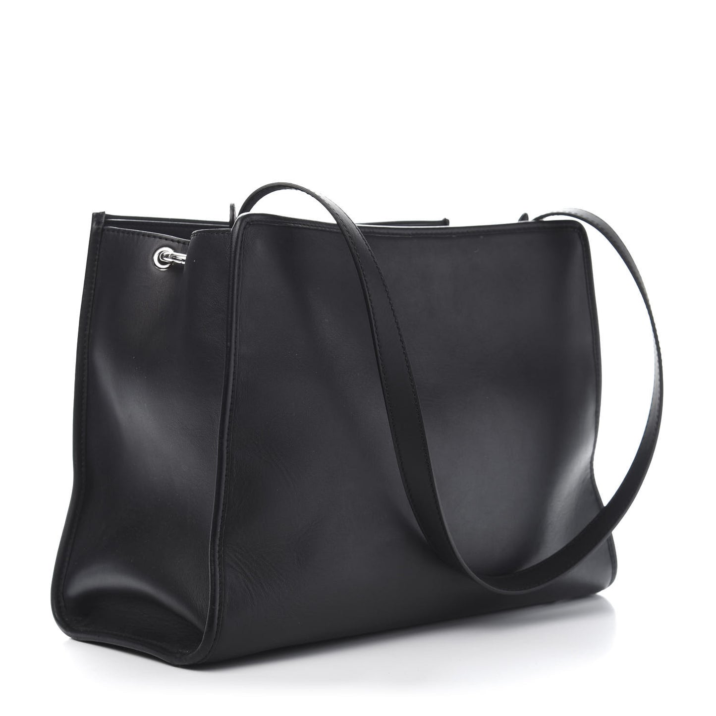 Vitello Century Opaco F is Fendi Regular Runaway Satchel Black