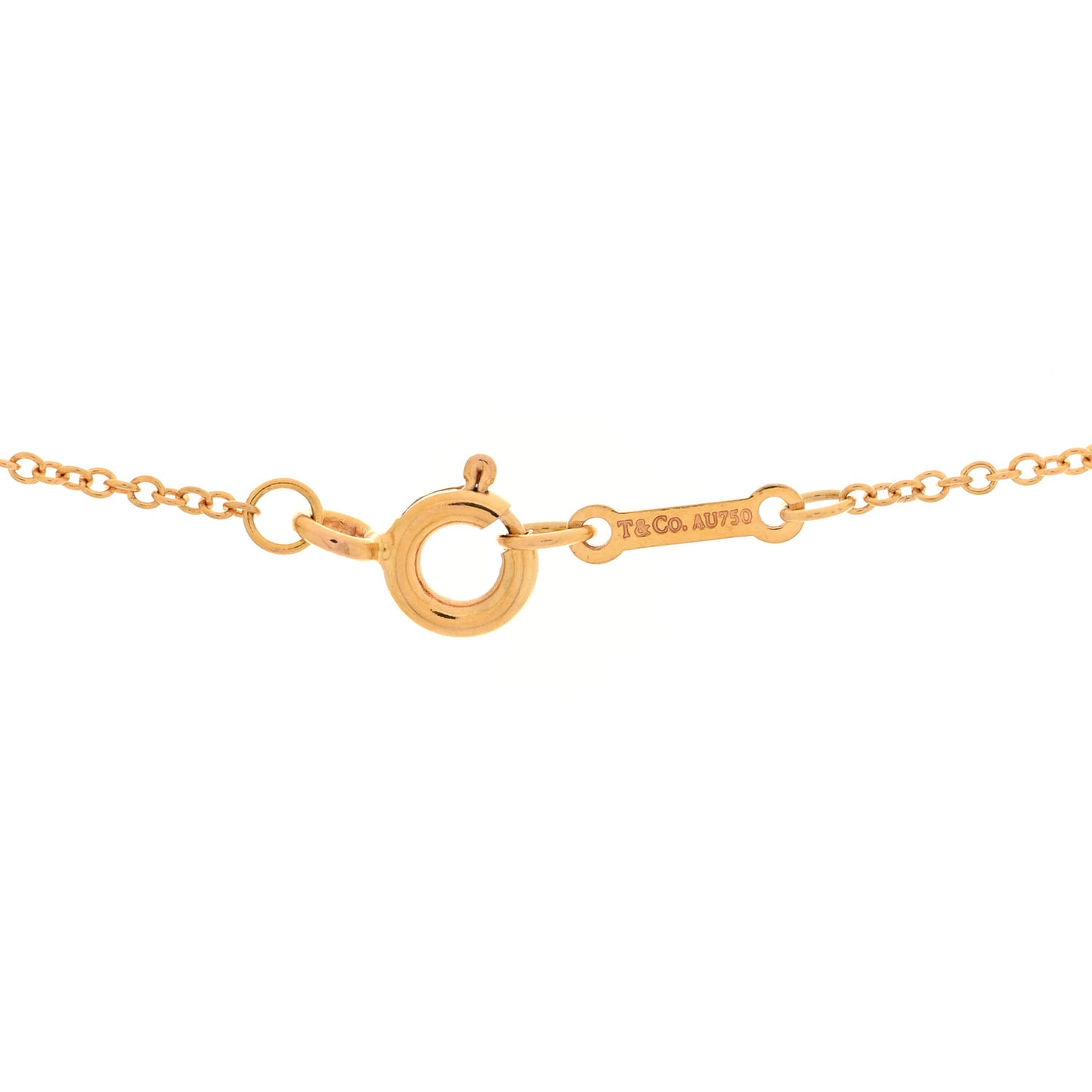 18K Rose Gold Paloma Picasso Villa Flower Pendant Necklace