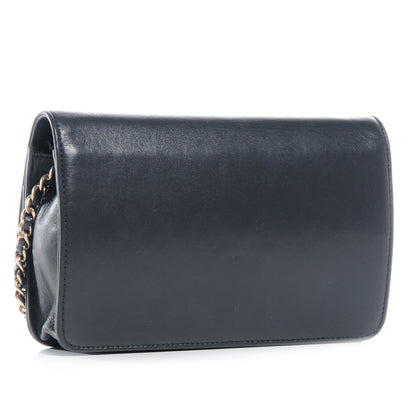 Chanel Lambskin Timeless CC Wallet on Chain WOC Gray 3 of 8