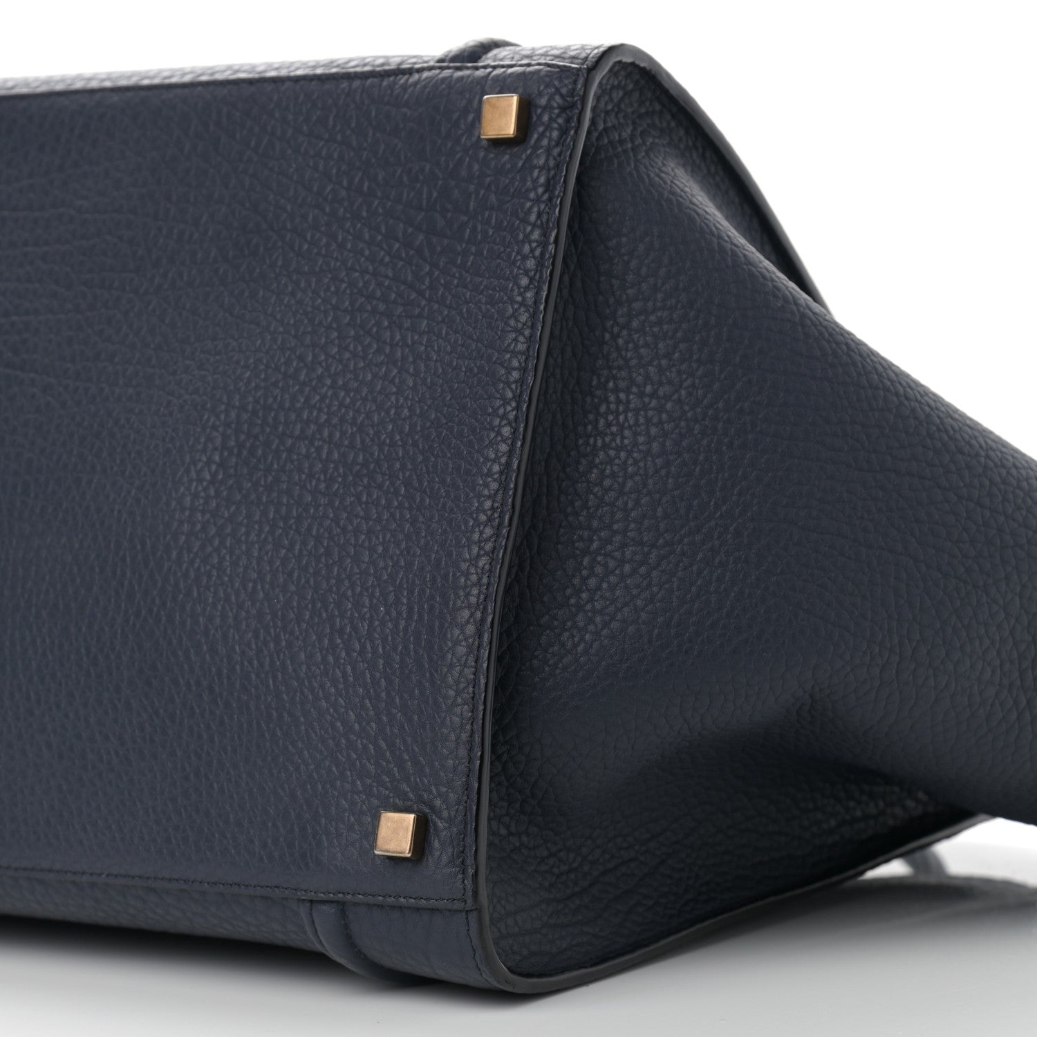 Celine Bullhide Calfskin Medium Phantom Luggage Navy Blue 10 of 11
