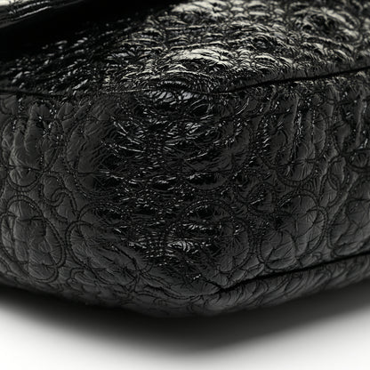 Chanel Vinyl Rock In Moscow Single Flap Black 9 of 18