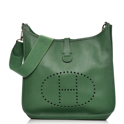 Hermes Courchevel Evelyne GM Vert Clair 1 of 16