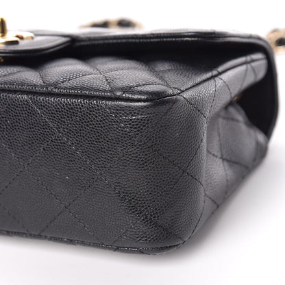 Chanel Caviar Quilted Mini Rectangular Flap Black 6 of 12