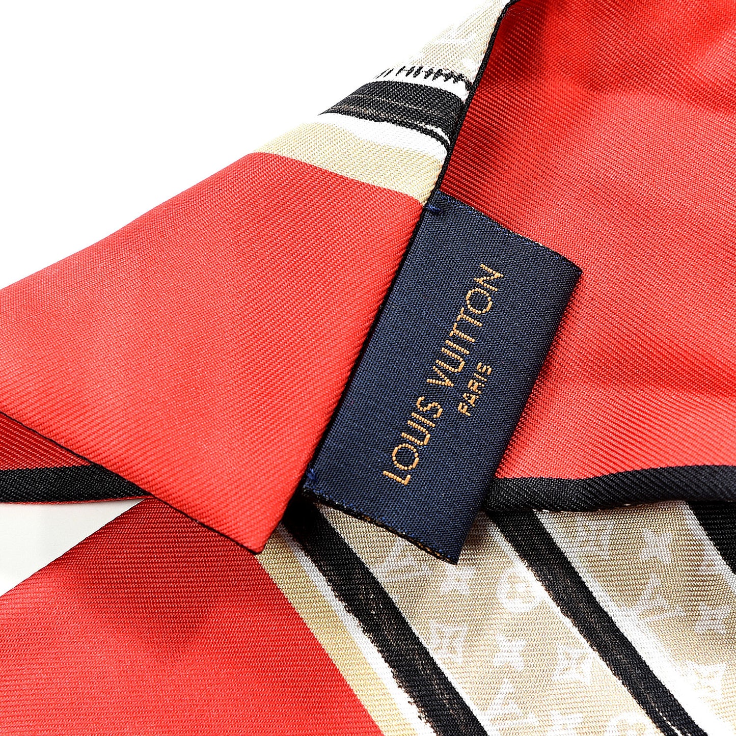 Silk Monogram Trunks Bandeau Brown