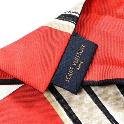 Louis Vuitton Silk Monogram Trunks Bandeau Brown 2 of 3