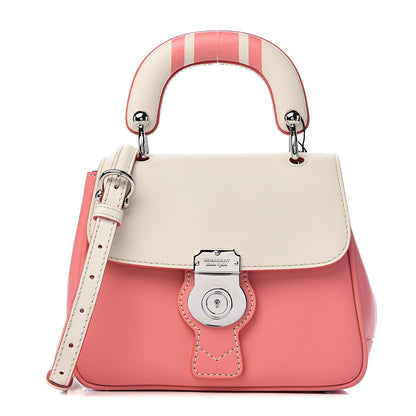 Burberry Trench Calfskin Small DK88 Top Handle Bag Sugar Pink Natural 1 of 10