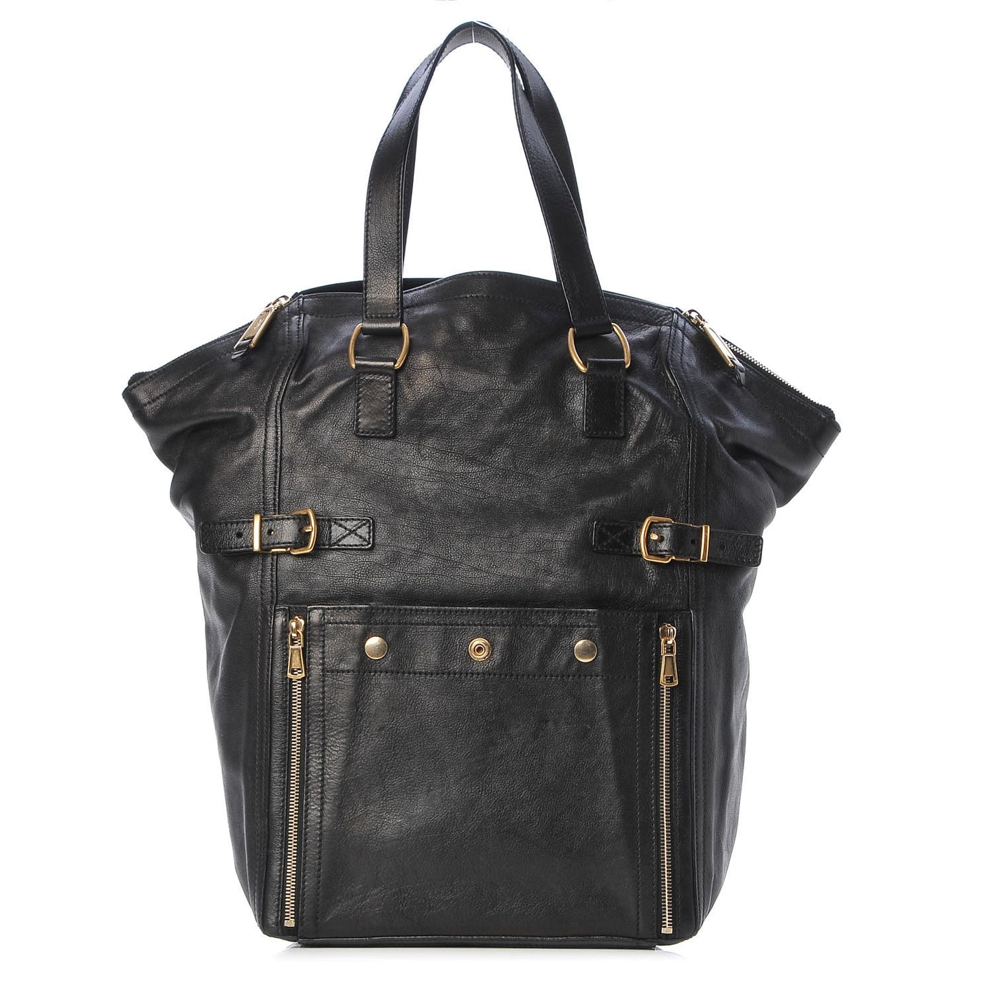 Calfskin XL Downtown Tote Black