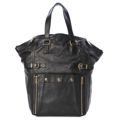 Saint Laurent Calfskin XL Downtown Tote Black 1 of 7