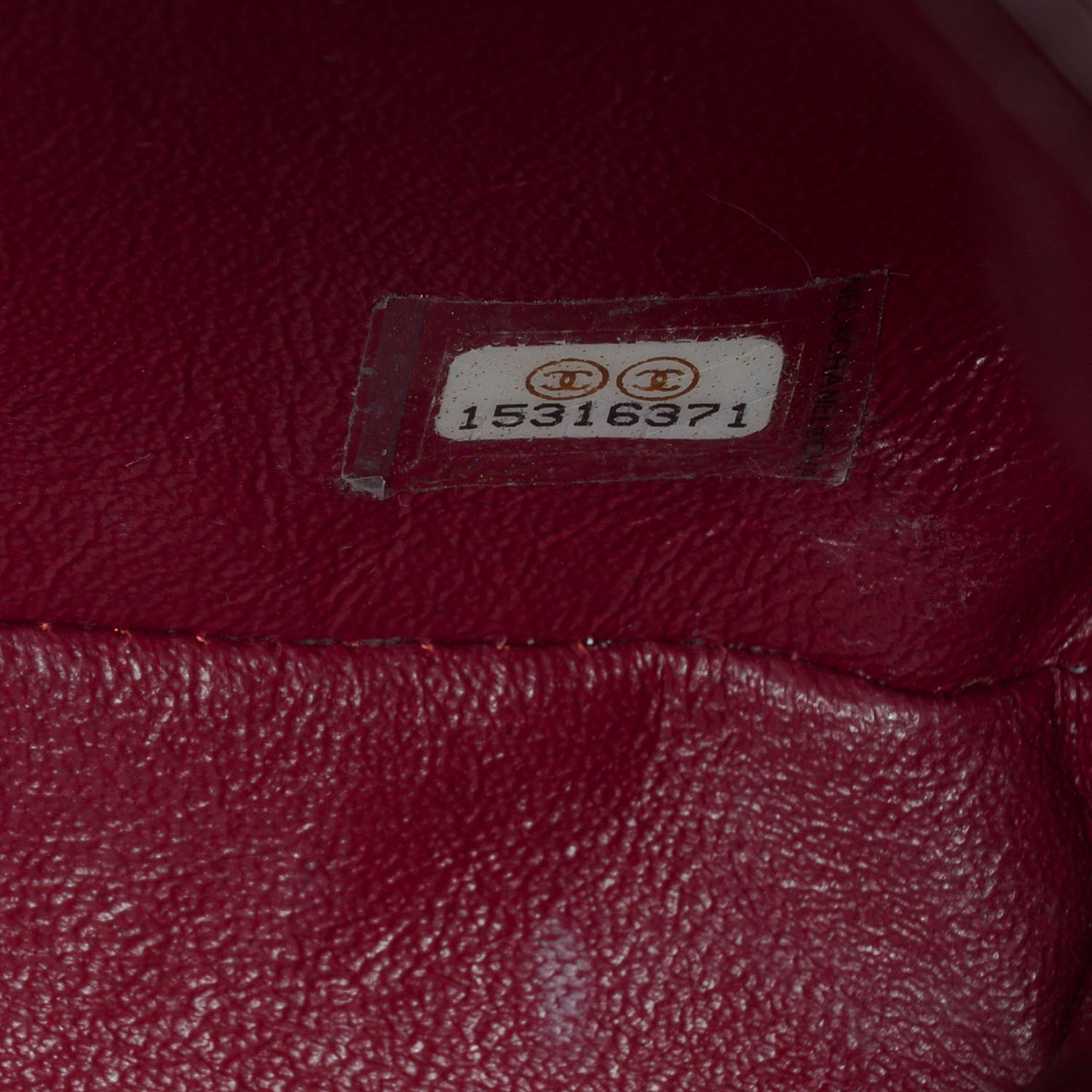 Chanel Patent Quilted Clutch Flap Red 8 of 8