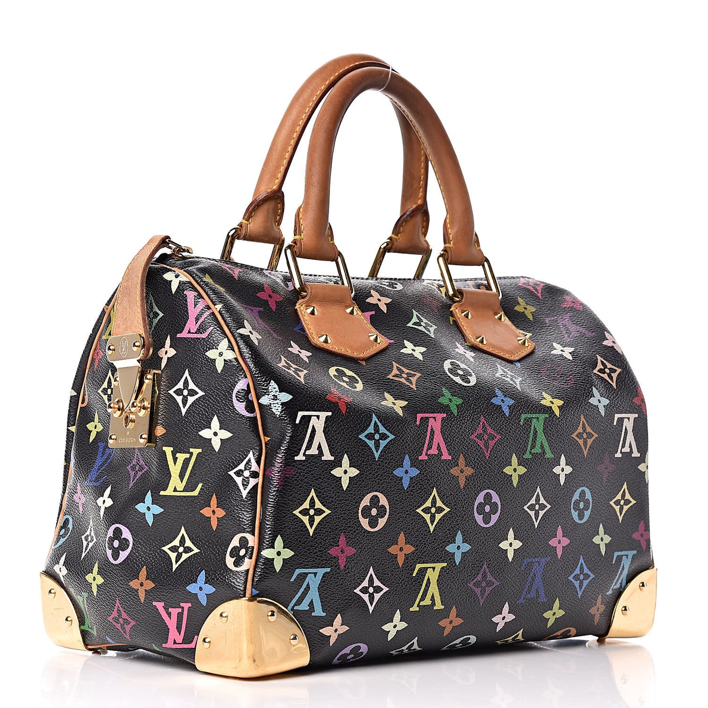 Monogram Multicolor Speedy 30 Black
