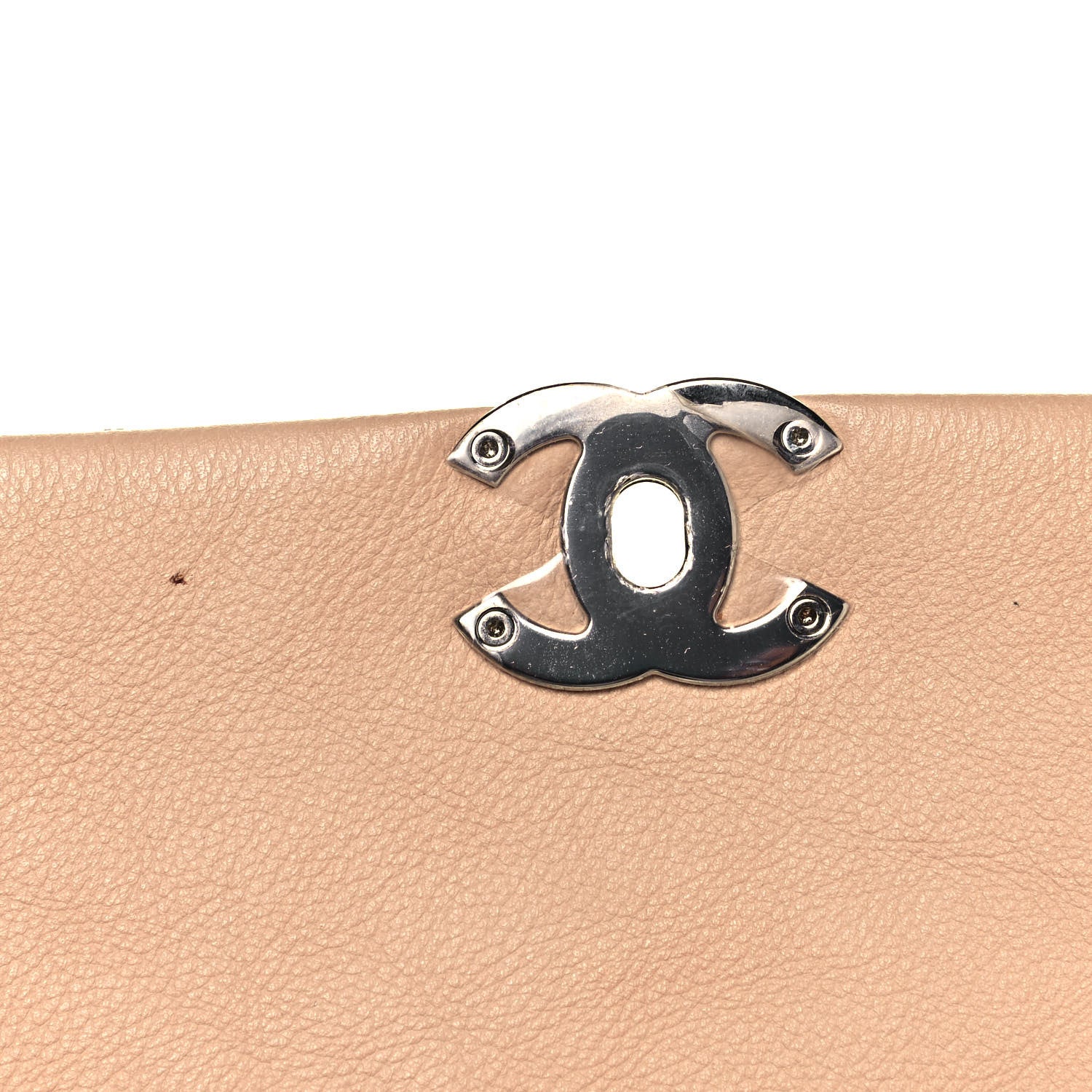 Chanel Grained Calfskin Stitched Small Braided With Style Flap Beige 14 of 14