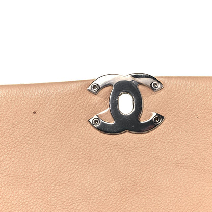 Chanel Grained Calfskin Stitched Small Braided With Style Flap Beige 14 of 14