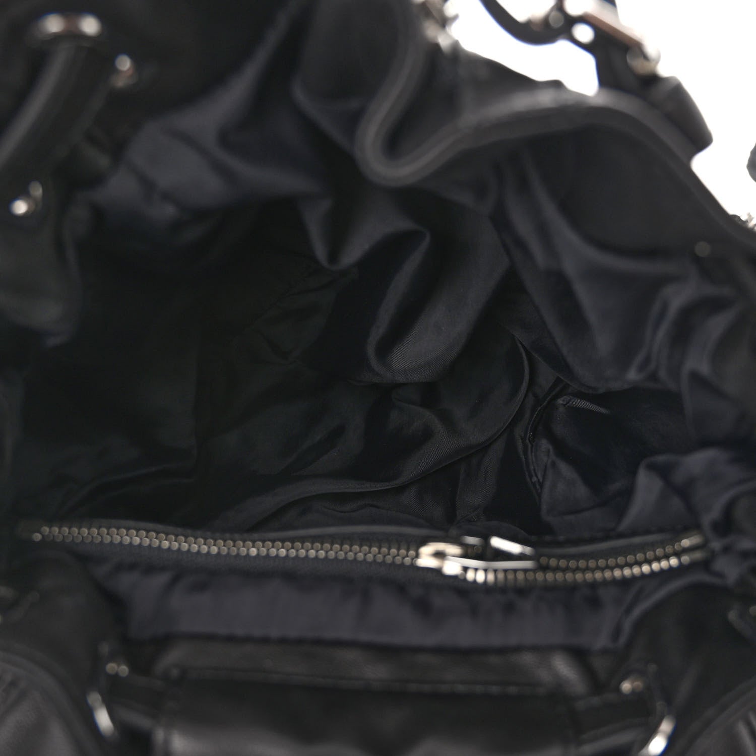 Alexander Wang Lambskin Rose Studded Mini Marti Convertible Backpack Black Rhodium Hardware 5 of 9