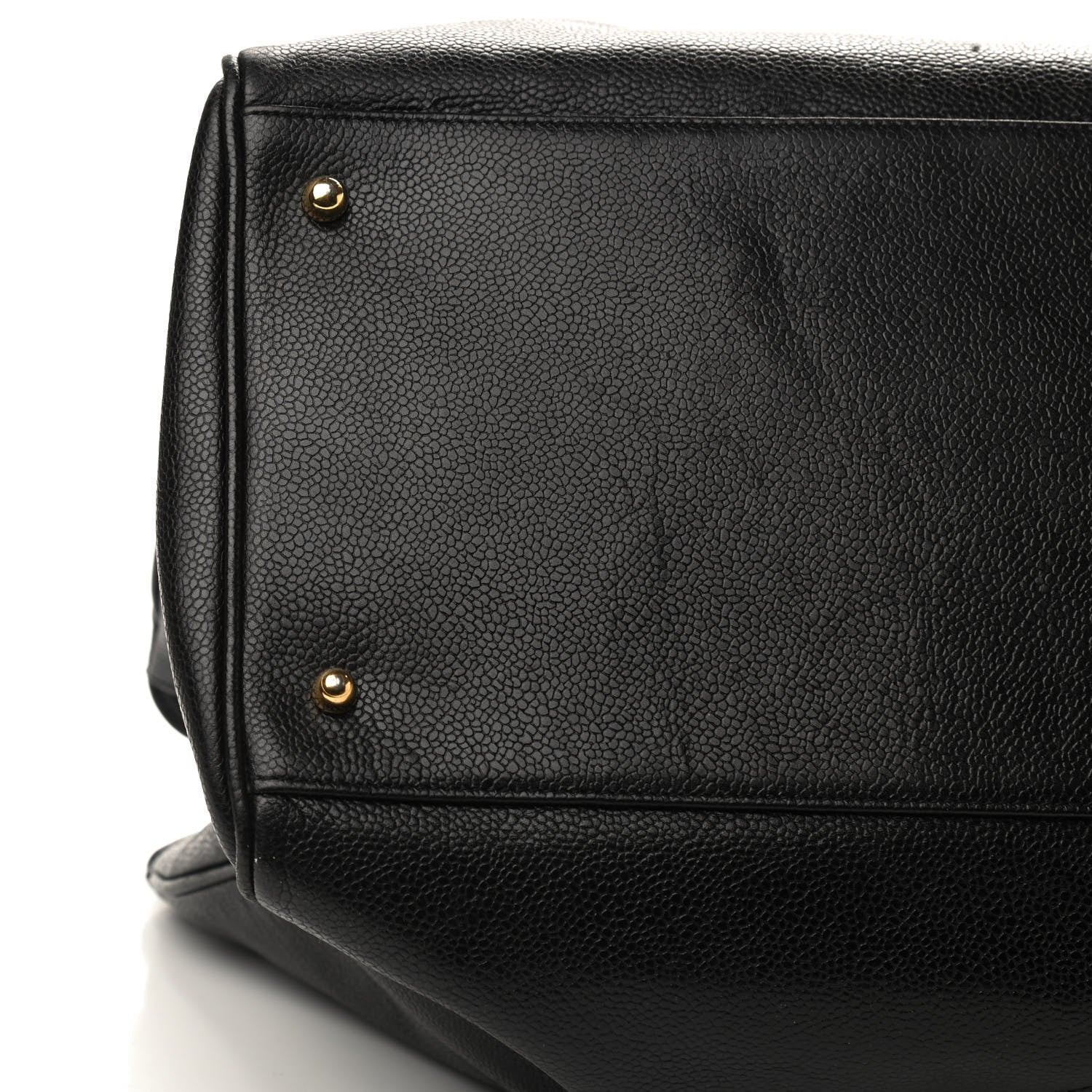 Chanel Caviar XL Weekender Bag Black 6 of 9