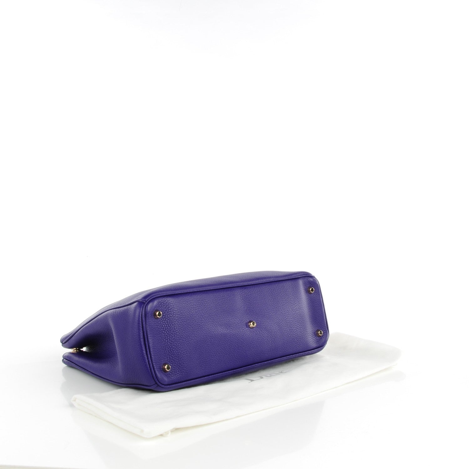 Christian Dior Bullcalf Large Diorissimo Violet 5 of 9
