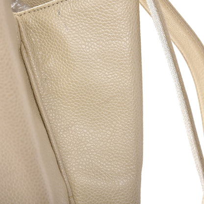 Chanel Caviar CC Bucket Shoulder Bag White 14 of 14